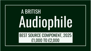 Ein Badge von A British Audiophile: Best Source Component, 2025, 1.000 bis 2.000 £