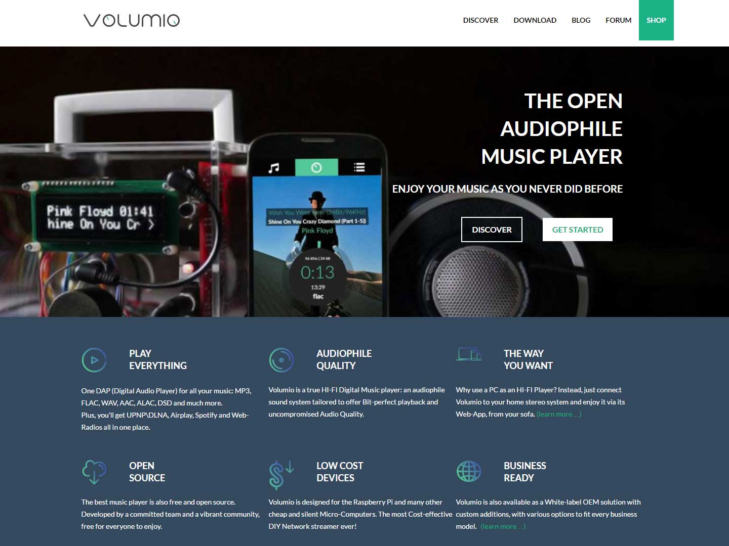 A new website for Volumio - Volumio